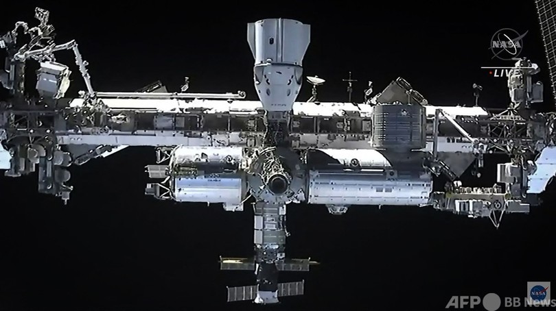 星出さん搭乗「クルードラゴン」、ISSにドッキング