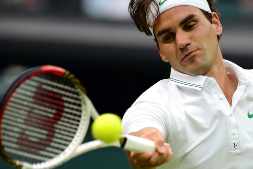 フェデラー、苦しみながらも4回戦へ ウィンブルドン選手権 写真10枚