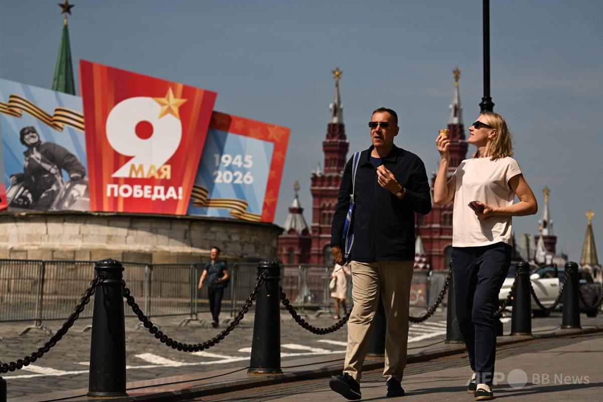 ロシア宣言の停戦開始、両国が大規模攻撃の応酬 写真3枚 国際ニュース