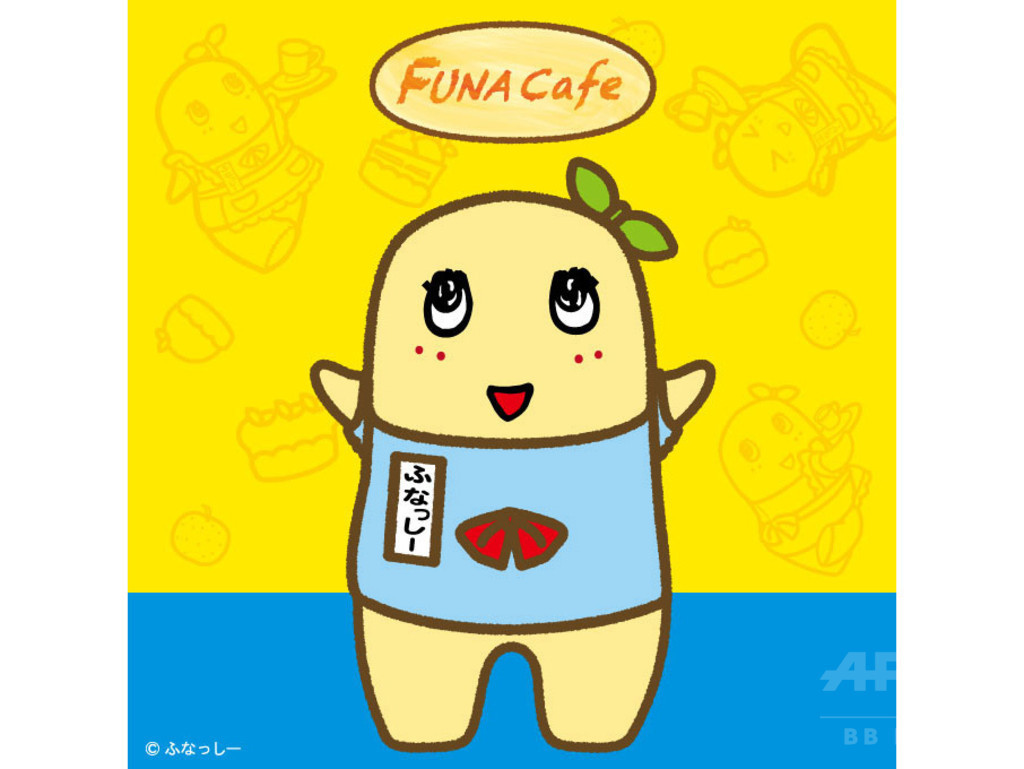 ふなっしーカフェ、渋谷パルコに9月2日オープン