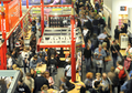 独フランクフルト（Frankfurt）で開催されている「フランクフルト国際ブックフェア（Frankfurt Book Fair）」の会場（2009年10月17日撮影）。(c)AFP/DDP/TORSTEN SILZ