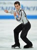 演技に臨むスペインのハビエル・フェルナンデス（Javier Fernandez、2013年10月5日撮影）。(c)AFP/KAZUHIRO NOGI