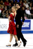 フィギュアスケート全米選手権（2013 Prudential U.S. Figure Skating Championships）は26日、米ネブラスカ（Nebraska）州オマハ（Omaha）にあるセンチュリーリンク・センター（CenturyLink Center）で行われ、アイスダンス・フリーダンス（FD）ではメリル・デイビス（Meryl Davis）/チャーリー・ホワイト（Charlie White）組が118.42点を獲得し、合計197.44点で5連覇を飾った。

合計167.86点で4位に入ったマディソン・ハベル（Madison Hubbell）/ザカリー・ダナヒュー（Zachary Donohue）組（2013年1月26日撮影）。(c)AFP/Getty Images/Matthew Stockman