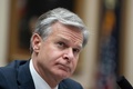 米下院司法委員会で証言する連邦捜査局（FBI）のクリストファー・レイ長官（2024年7月25日撮影）。(c)ROBERTO SCHMIDT / AFP
