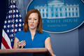ホワイトハウスのジェン・サキ大統領報道官。米首都ワシントンで（2021年3月26日撮影）。(c)SAUL LOEB / AFP