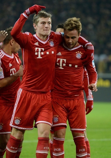 バイエルンがドルトムントに勝利、ゲッツェが先制ゴール