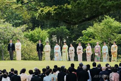 春の園遊会、赤坂御苑で開催 