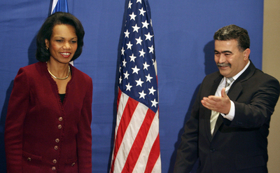 ライス米国務長官、中東歴訪開始 - イスラエル