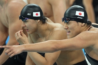日本 男子4x200メートルリレー決勝進出