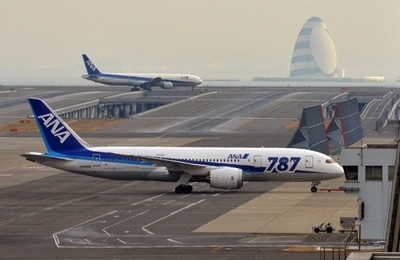 ボーイング787型機の試験飛行を実施、バッテリー発火問題で