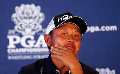 岩田がメジャー最少打数タイの「63」をマーク、全米プロ選手権