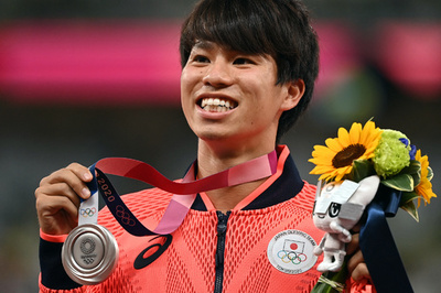 【写真特集】銀メダルを獲得した池田向希 男子20キロ競歩