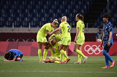 なでしこは準々決勝敗退 スウェーデンに敗れる 東京五輪