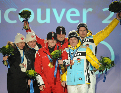 リンガー兄弟 リュージュ男子2人乗りで連覇、バンクーバー冬季五輪
