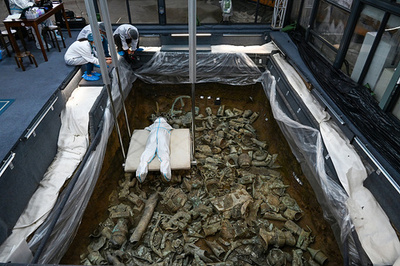 中国の三星堆遺跡 ハイテクで文化財の発掘・保存・復元がより便利に