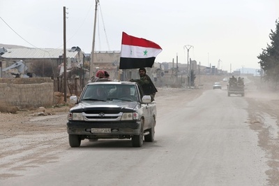 シリア政府軍、要衝ヤブルードを反体制派から奪還