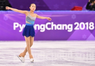 フィギュア女子SPで24位の李香凝、平昌五輪