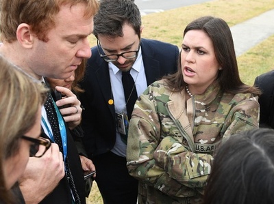 訪韓のトランプ大統領、非武装地帯のサプライズ訪問を悪天候で中止