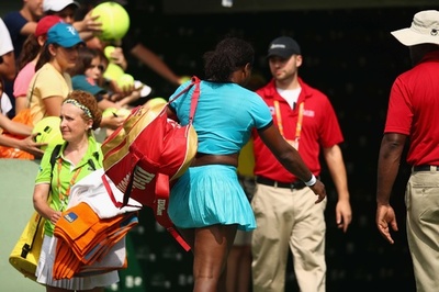 セレーナが4回戦敗退、2位ラドワンスカも マイアミ・オープン