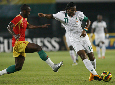 コートジボワール ギニアから5点を奪い準決勝へ