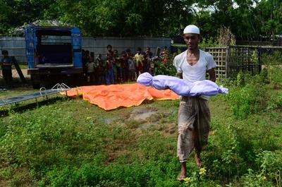 ロヒンギャ難民のボート転覆、新たに子どもら9人の遺体 死者23人に