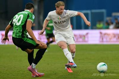 王者ナポリ、デ・ブルイネ弾などで開幕戦勝利 モドリッチ加入のミランは黒星