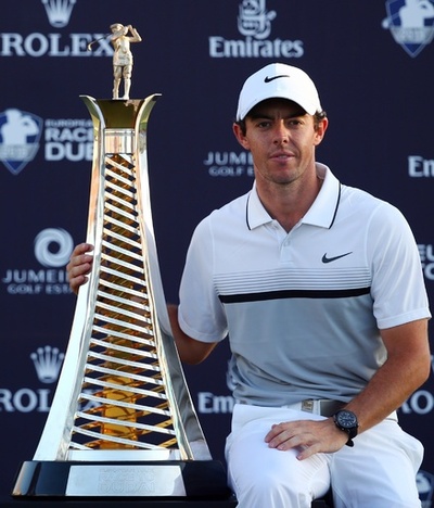 マキロイがDPワールドツアー選手権優勝、欧州ツアー総合連覇も果たす