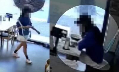 開業3カ月で5回も無銭飲食されたソウルの飲食店…映像公開したそのうち1回は「テニスラケットの女性」の食い逃げ
