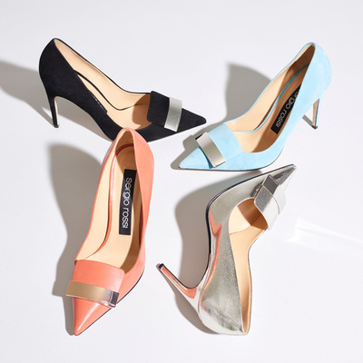 ポインテッドトゥパンプスがモダンに進化「セルジオ ロッシ」秋冬新作