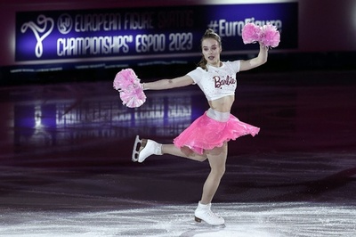 フィギュア欧州選手権エキシビション、上位選手が華麗な舞い