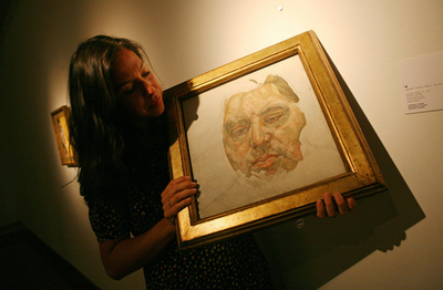 英画家フロイドが描いた貴重なベーコンの肖像画、9億6000万円で落札