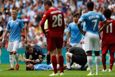 シティFWザネが十字靱帯損傷、長期離脱でバイエルン移籍は消滅か