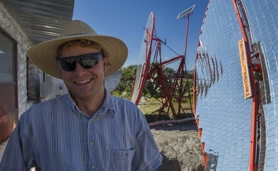 太陽熱オーブンで焼くトルティーヤ、メキシコ