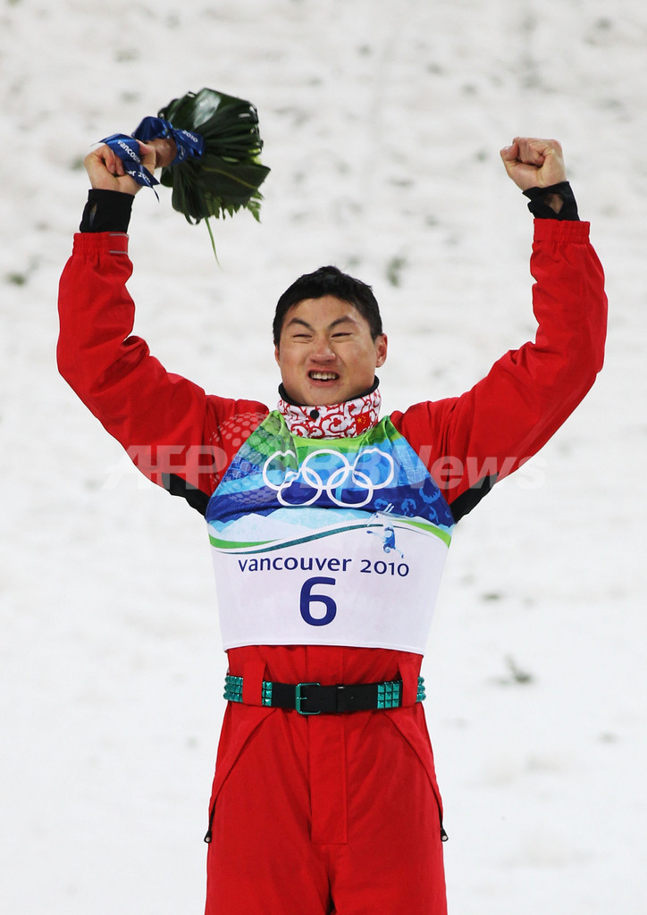 グリシン 男子エアリアル制す、バンクーバー冬季五輪