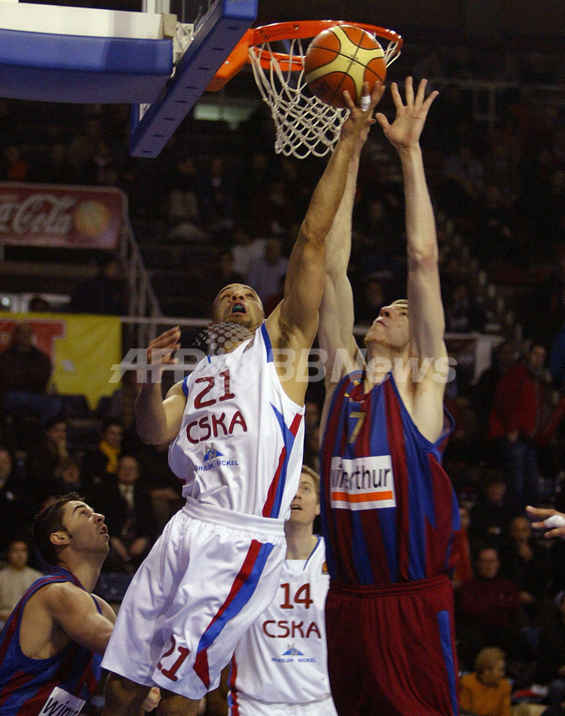 バスケットボール ユーロリーグ Cskaモスクワ バルセロナを降し10連勝を飾る スペイン 写真4枚 国際ニュース Afpbb News