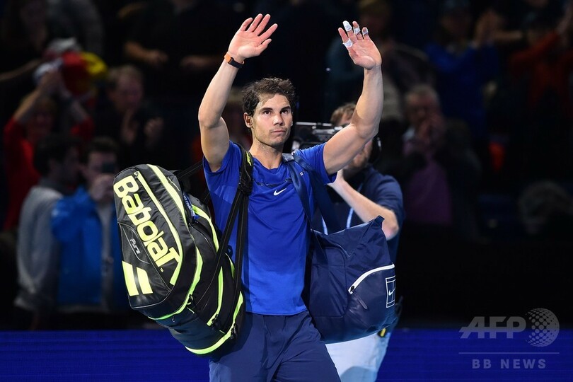 ナダルがATPファイナル棄権を表明「完璧に間に合ってはいなかった」