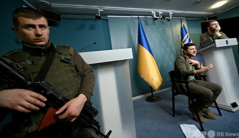 ウクライナ陥落なら「次はバルト3国」 ゼレンスキー大統領