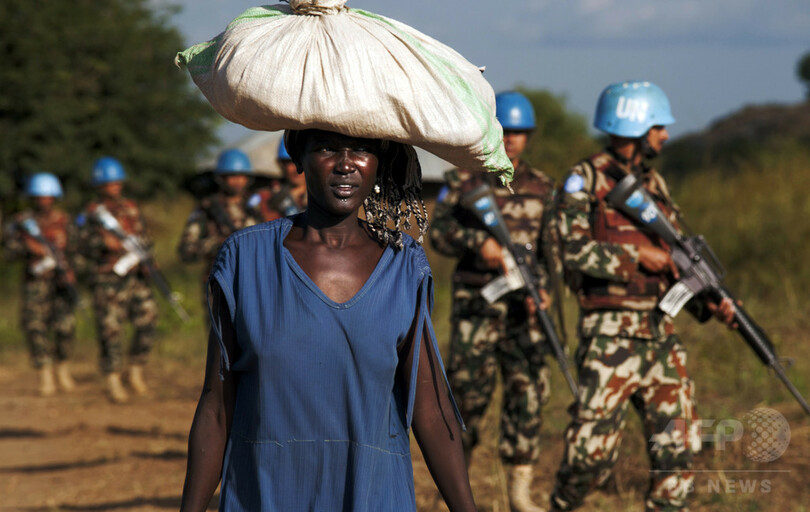 南スーダン 1か月で5 2万人が国外退避 国連 大量虐殺 を警告 写真1枚 国際ニュース Afpbb News