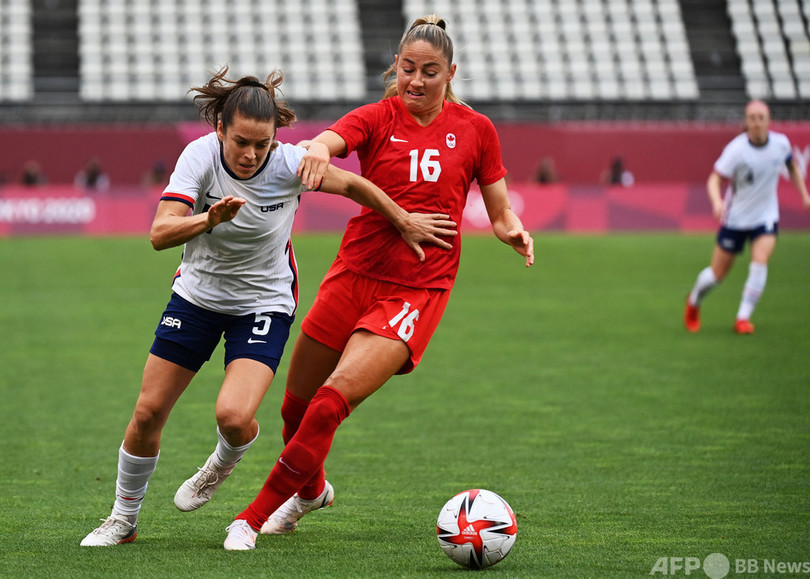 米国が20年ぶりにカナダに敗れ準決勝敗退 東京五輪サッカー女子