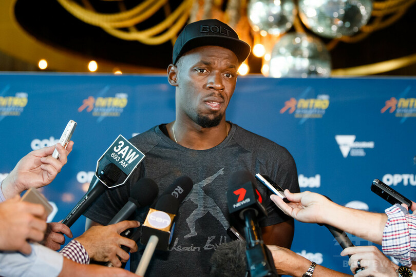 「練習できなかった」母国ラストランのボルト、親友の死に悲しみ