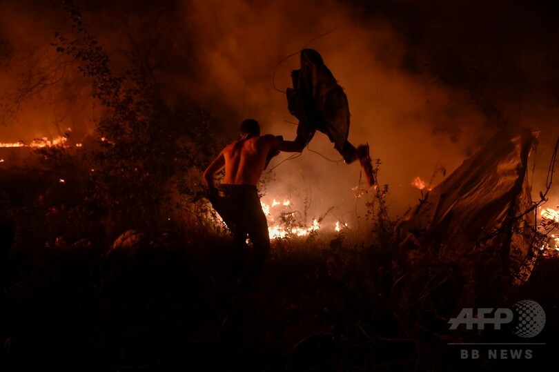 ハリケーンの強風で山火事拡大 スペインとポルトガルで計6人死亡 写真7枚 国際ニュース Afpbb News