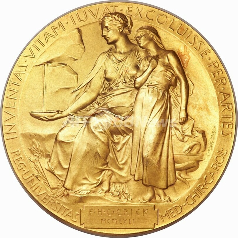 Dna構造発見のノーベル賞メダルが競売に 米nyで4月 写真2枚 国際ニュース Afpbb News