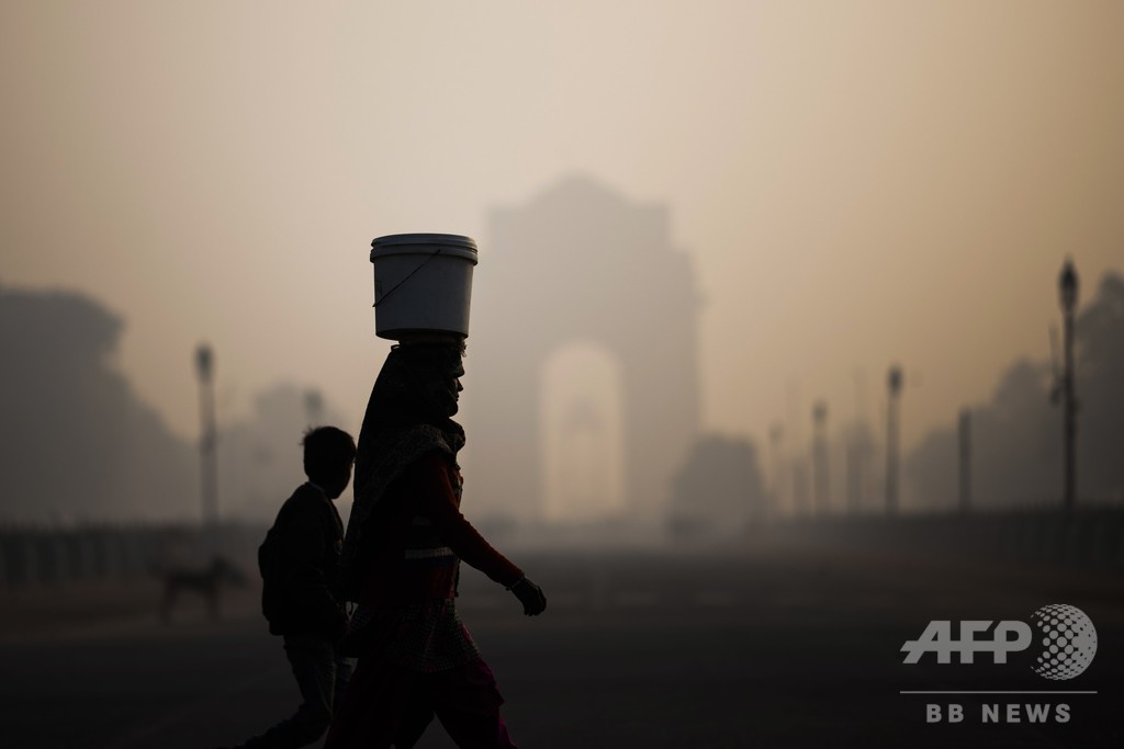 環境汚染の関連死、インドが世界最多 報告書 環境汚染の関連死、インドが世界最多 報告書
