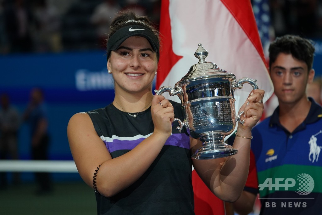 アンドレスク、カナダの年間最優秀スポーツ選手に テニス選手初 アンドレスク、カナダの年間最優秀スポーツ選手に テニス選手初