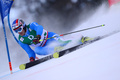 アルペンスキー世界選手権2013（2013 FIS Alpine World Ski Championships）は15日、オーストリアのシュラートミング（Schladming）で男子大回転が行われ、米国のテッド・リゲティ（Ted Ligety）が優勝した。

滑走に臨むマンフレード・モエルッグ（Manfred Moelgg、2013年2月15日撮影）。(c)AFP/OLIVIER MORIN