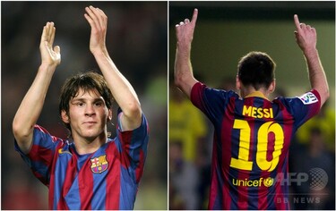 メッシ「みんなに感謝」、FCバルセロナデビューから10周年 写真3枚