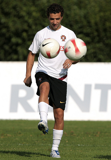 ＜サッカー 欧州選手権2008・予選＞ポルトガル代表 セルビア戦へ向け最終調整