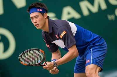 錦織、フルセットでベスト4進出 ゲリー・ウェバー・オープン