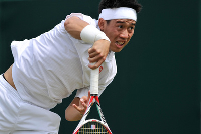 初戦突破の錦織、ウィンブルドンでの自信のぞかせる