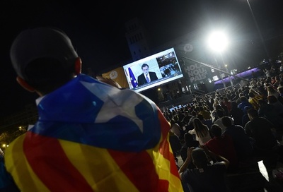 カタルーニャ住民投票、独立派勝利宣言までの動き